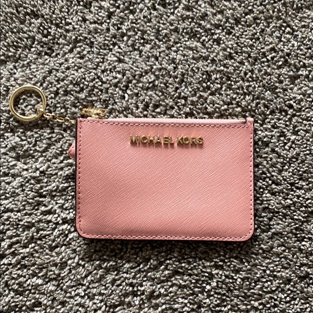 Michael Kors Pink Card Holder